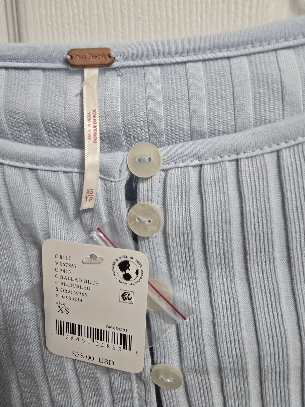 NWT Free People Sweater Size XS - Picture 2 of 4